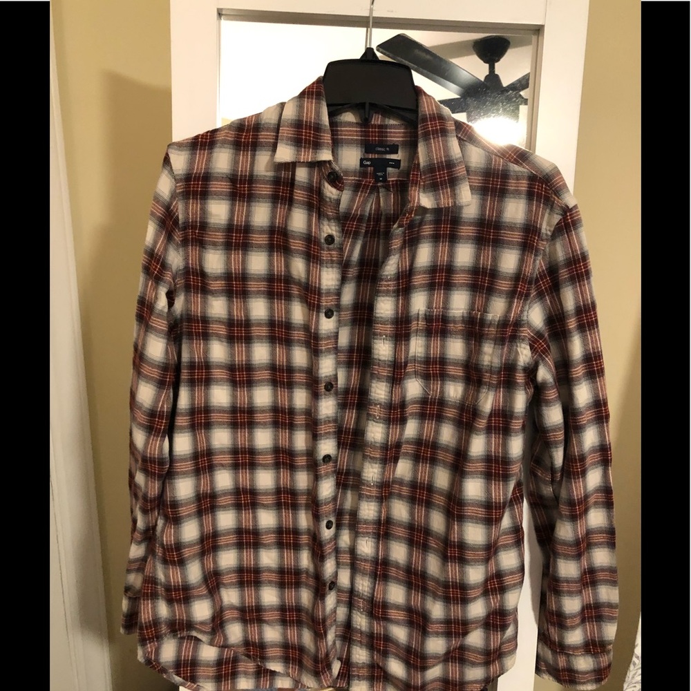 Gap flannel shirt